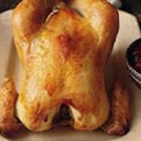 Crockpot Garlic Roasted Chicken