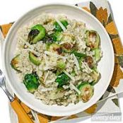 Barley & Brussels Sprouts Risotto