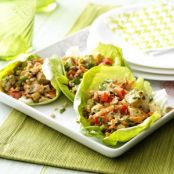 Thai Chicken lettuce Wraps