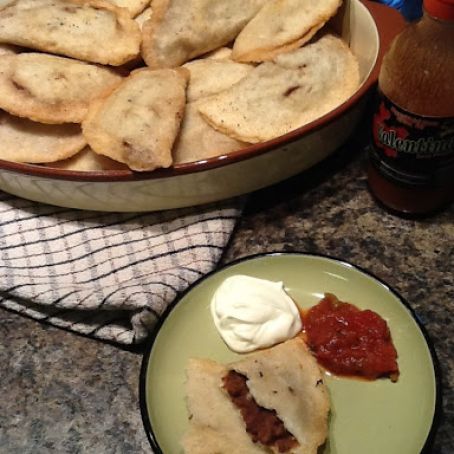 Beef & bean empanathas