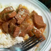 Beef Tips with Rice and Gravy Recipe