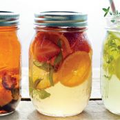 Chamomile-Strawberry-Orange Cold Brewed Tea