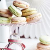 White Chocolate and Almond Macarons