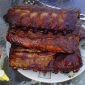 Memphis-Style Hickory-Smoked Pork Ribs