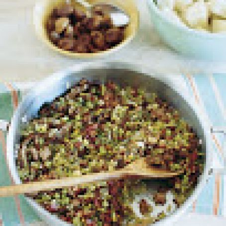 Porcini, Chestnut and Sausage Stuffing