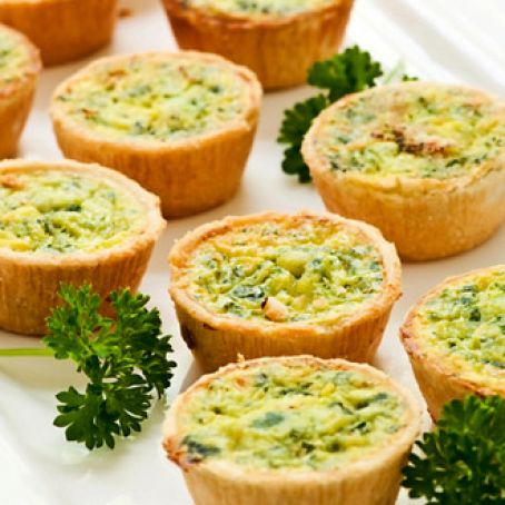 Vegetable Quiche Cups to Go-GF, South Beach