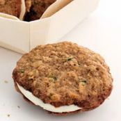 Zucchini Nut Bread Cookie Sandwiches
