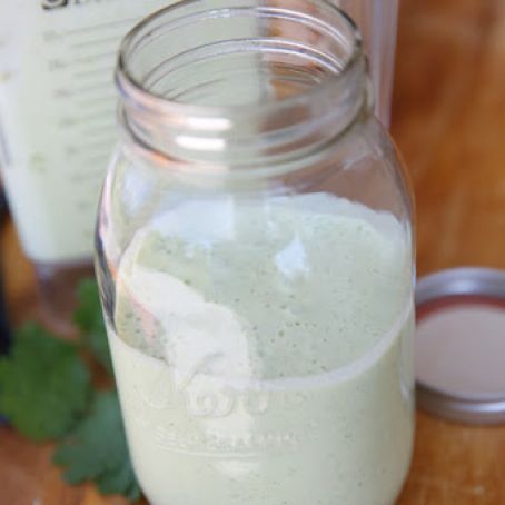 Creamy Lime-Cilantro Ranch Dressing