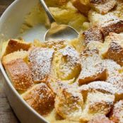 Eggnog Breakfast Bread Pudding
