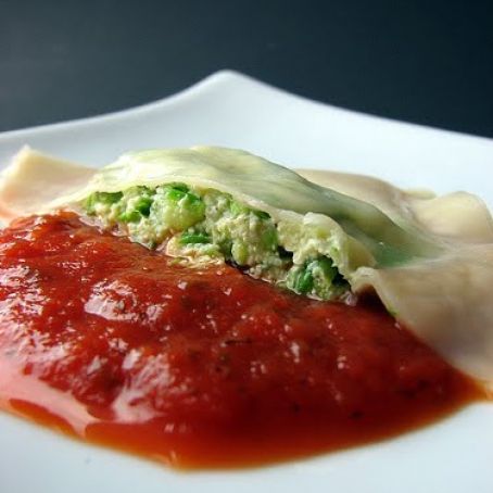 Asparagus Ravioli