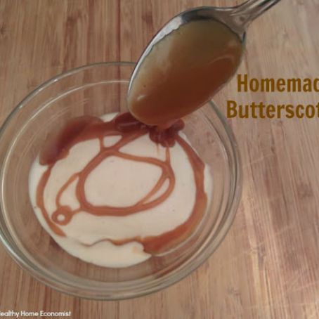 Healthy (and Super Easy) Butterscotch Recipe