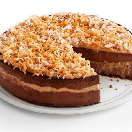 German Chocolate Cheesecake
