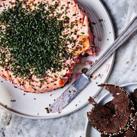 Smoked Salmon 7-Layer Dip
