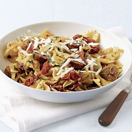 Farfalle with Sausage and Fennel