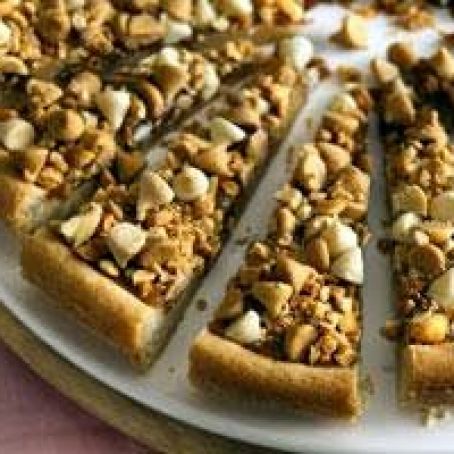 Nutty Caramel Cookie Tart