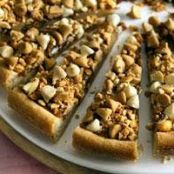 Nutty Caramel Cookie Tart