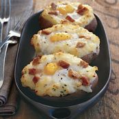 Baked-potato Eggs