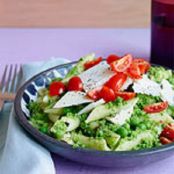 Penne with Peas & Mint