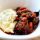 Mulled Cider Beef with Cheesy Potato-Turnip Mash