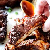 Easy Slow Cooker Barbecue Ribs