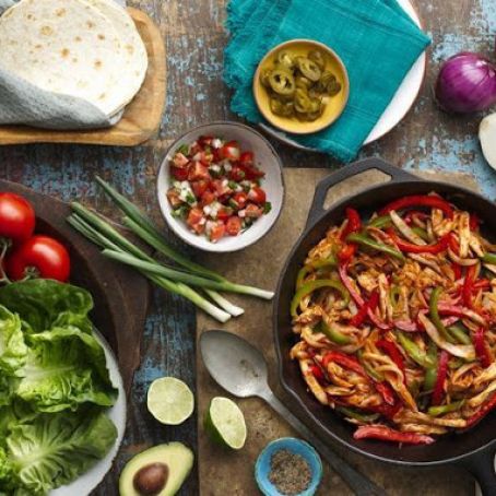 BBQ Chicken Fajitas
