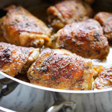 Pan Roasted Lemon Chicken