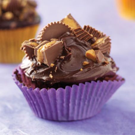Chocolate-Peanut Butter Cupcakes