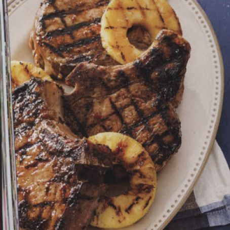 Pork Chops, Pineapple and Pepper Jelly