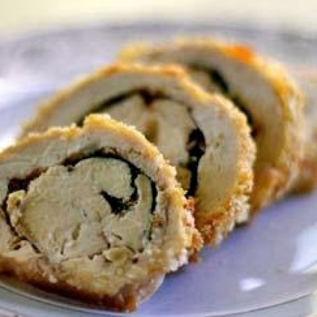 Chicken Breast Stuffed with Goat Cheese and Basil