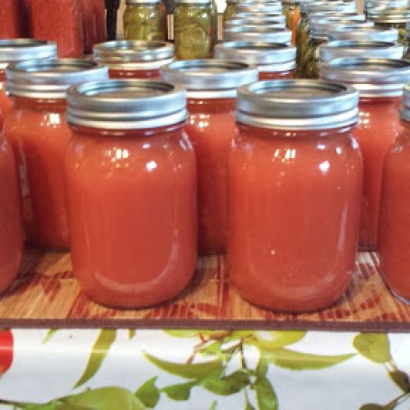 Mom's Best Tomato Soup Canning Recipe