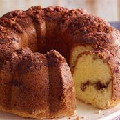 Moist Sour Cream Coffee Cake