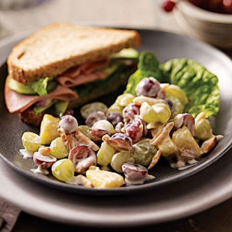 Luscious Grape Salad