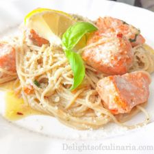 Salmon Pasta Dish
