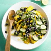 Corn and Blueberry Salad