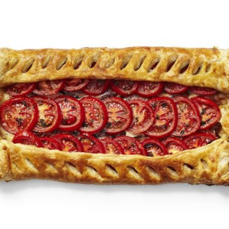 Tomato, Bacon and Gruyere Tart