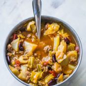 Cabbage and Hamburger Soup
