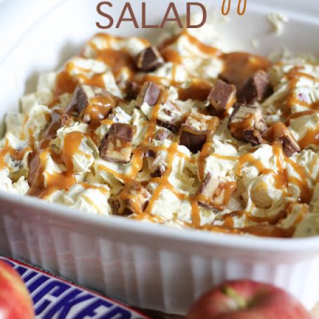 Snickers Caramel Apple Salad