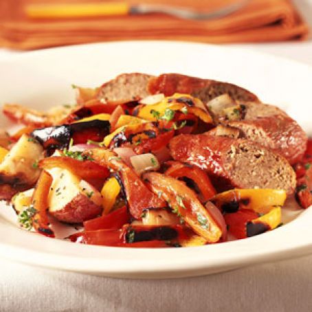 Classic Sausage-and-Pepper Grill