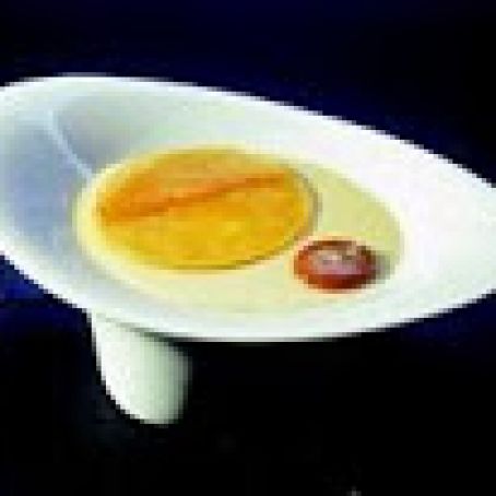 Pine Custard with Lemon and Pine Nuts