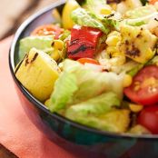 Grilled Chopped Salad with Home-Style Ranch