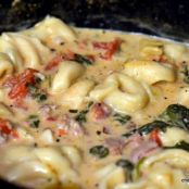 Crockpot Cheese Tortellini & Sausage