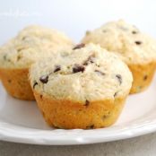 Buttermilk Peanut Butter Chocolate Chip Muffins