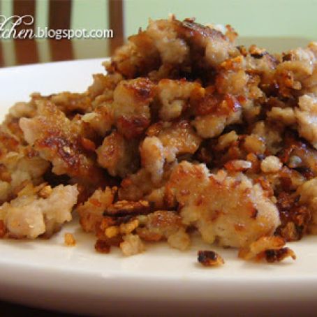 PORK - Pan-fried Salty Minced Pork