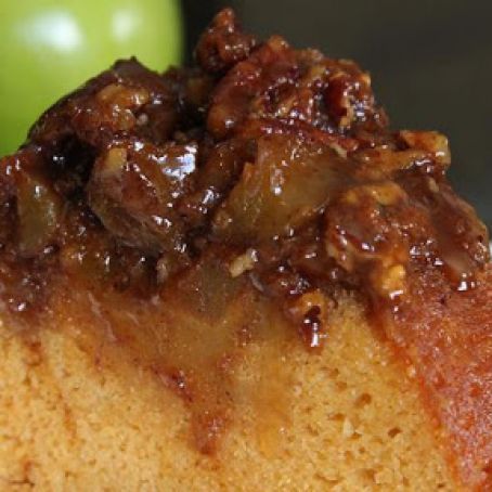 Apple-Butterscotch Ring Cake
