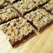 No Bake Chocolate Peanut Butter Oat Bars