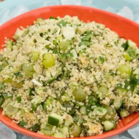 Green Grape and Avocado Quinoa Salad