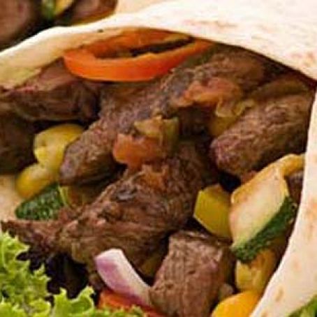 Steak Fajita Wraps (Drop 5 pounds)