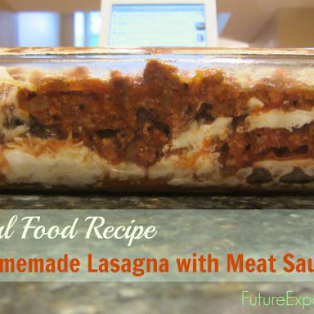 Lasagna with Meat Sauce
