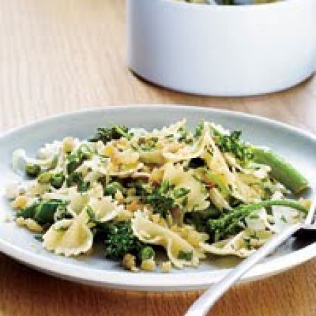 Farfalle with Spring Vegetables