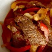 Aussie Beef and Peppers with Gnocchi